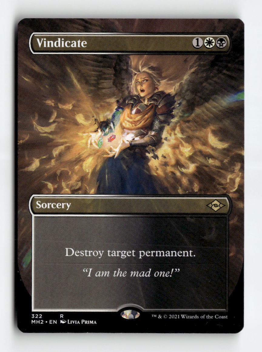 Vindicate (Borderless) | Damaged / English / Normal