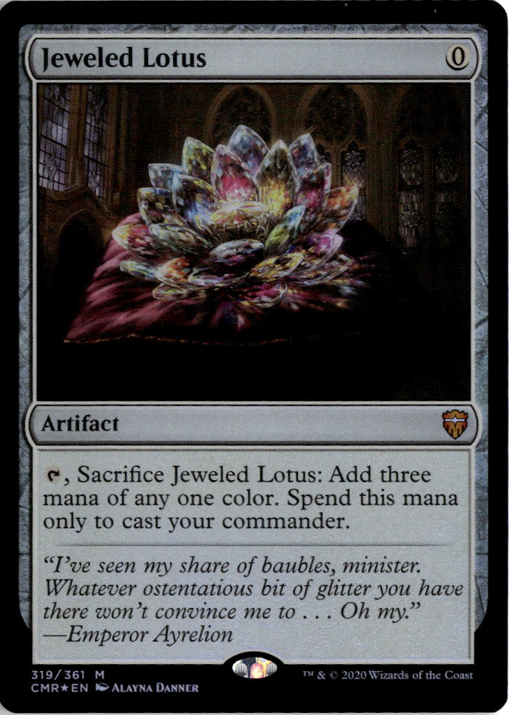 Jeweled Lotus | Moderately Played / English / Foil