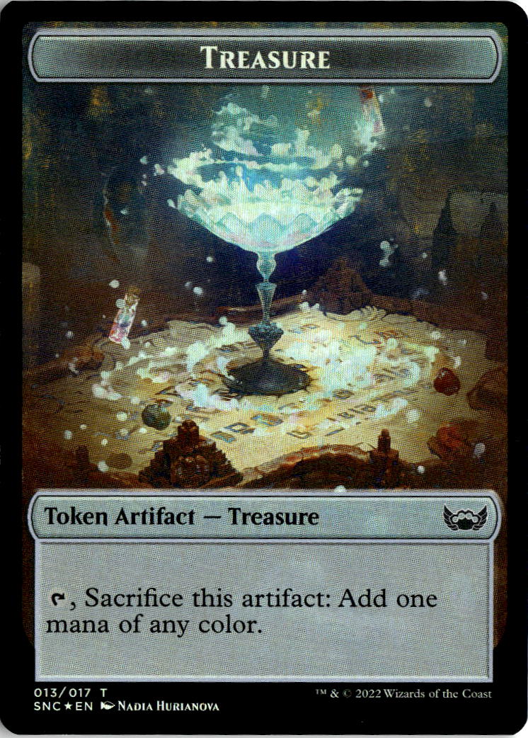 Treasure (013) // Rhino Warrior Double-Sided Token