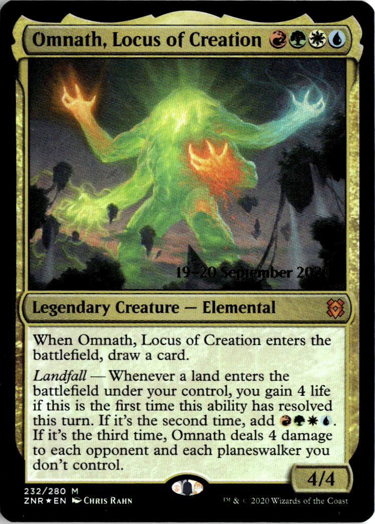 Omnath, Locus of Creation | Lightly Played / English / Foil