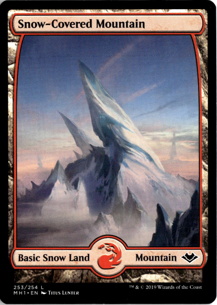 Snow-Covered Mountain | Lightly Played / English / Normal