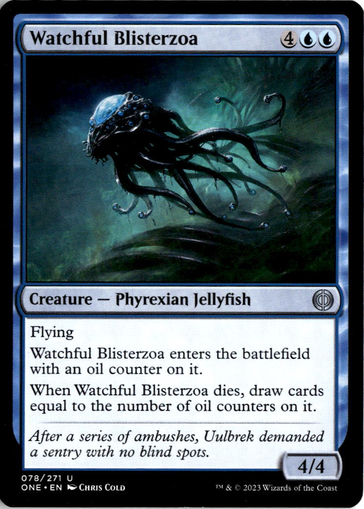 Watchful Blisterzoa | Near Mint / English / Normal