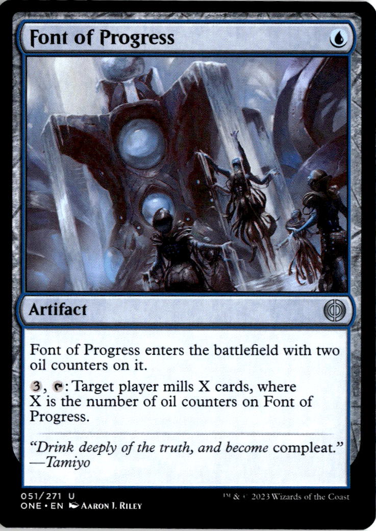 Font of Progress | Near Mint / English / Normal