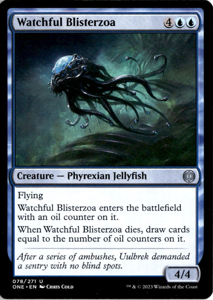 Watchful Blisterzoa | Near Mint / English / Normal