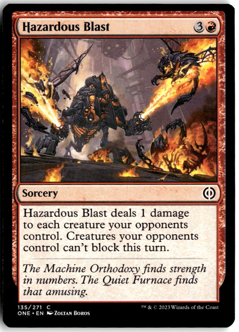 Hazardous Blast