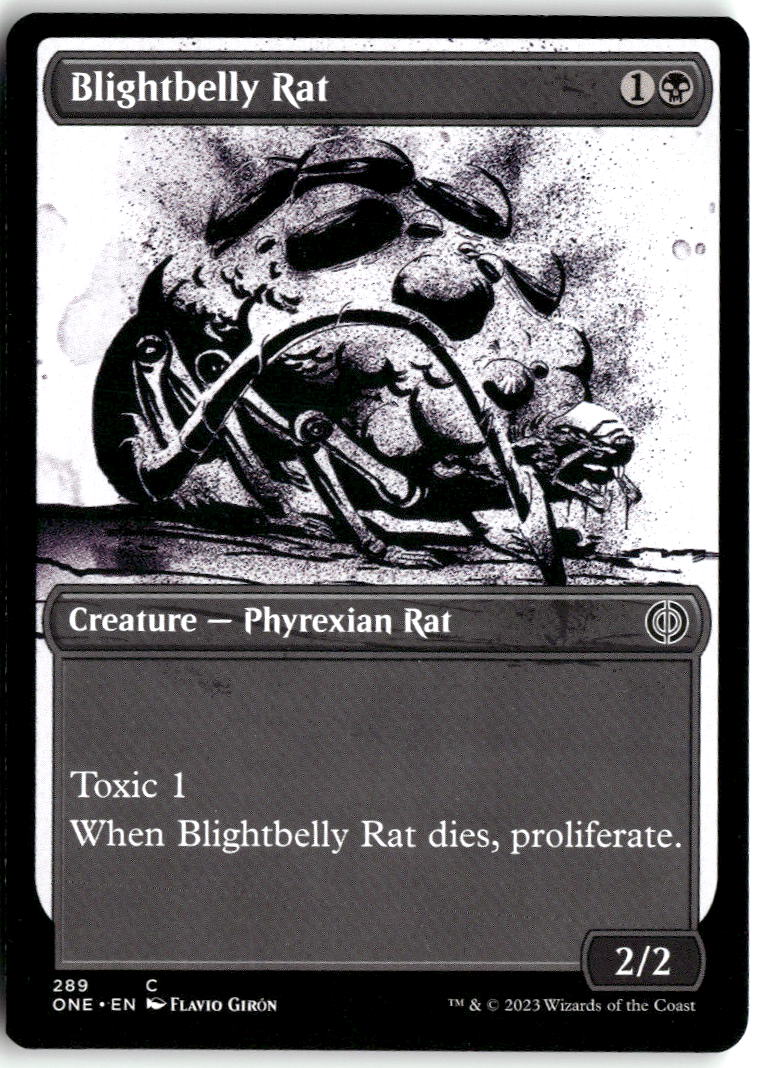 Blightbelly Rat (Showcase) | Near Mint / English / Normal