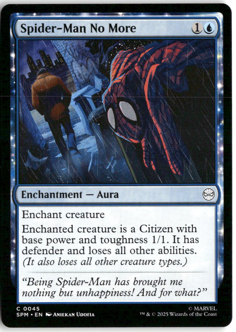 Spider-Man No More