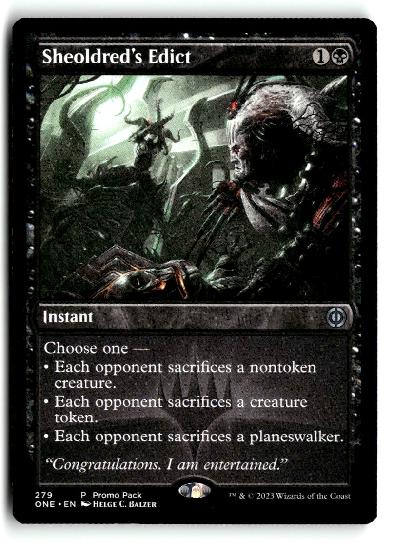 Sheoldred's Edict | Lightly Played / English / Normal