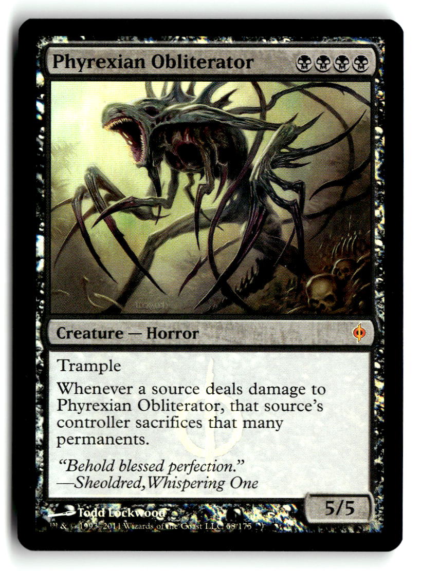 Phyrexian Obliterator | Lightly Played / English / Foil