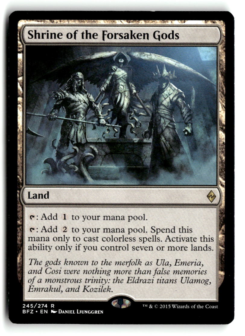 Shrine of the Forsaken Gods | Lightly Played / English / Normal