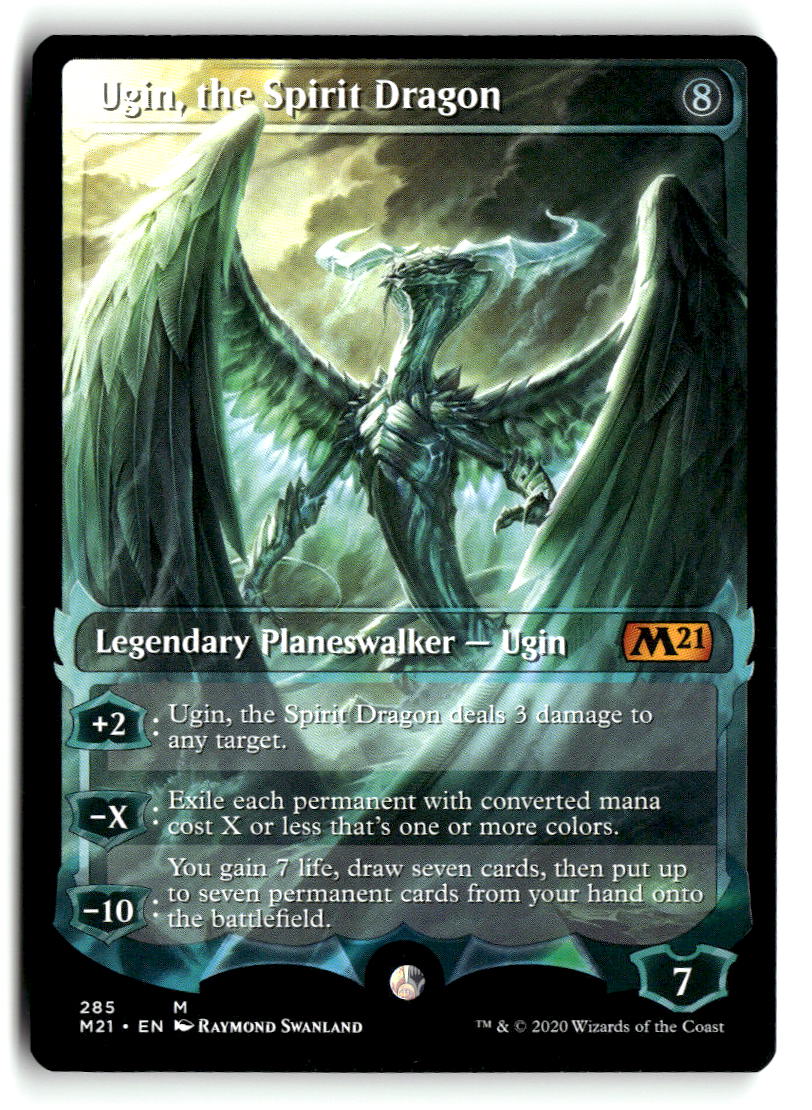 Ugin, the Spirit Dragon (Showcase) | Lightly Played / English / Normal