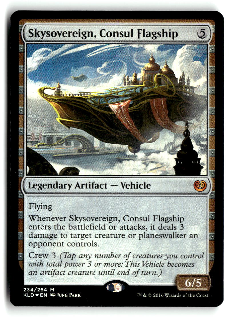 Skysovereign, Consul Flagship | Lightly Played / English / Foil