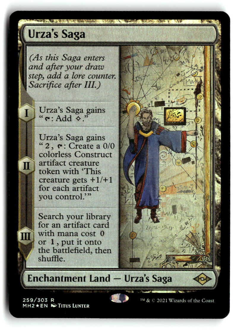 Urza's Saga | Lightly Played / English / Foil