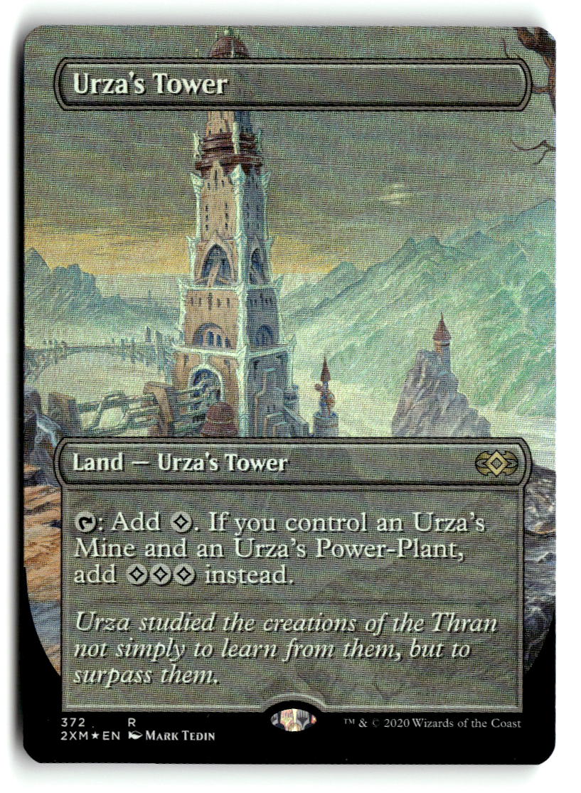 Urza's Tower (Borderless) | Lightly Played / English / Foil