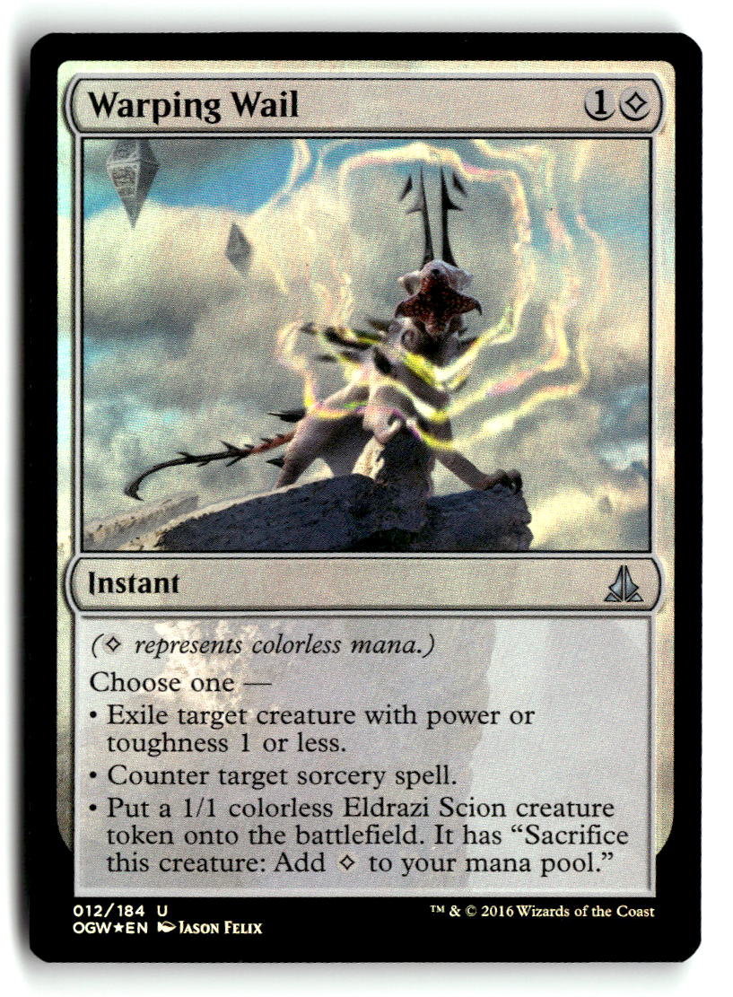 Warping Wail | Lightly Played / English / Foil