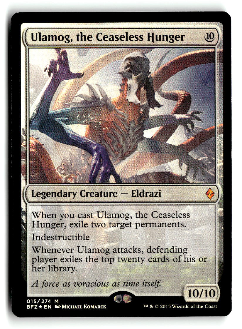 Ulamog, the Ceaseless Hunger | Lightly Played / English / Foil