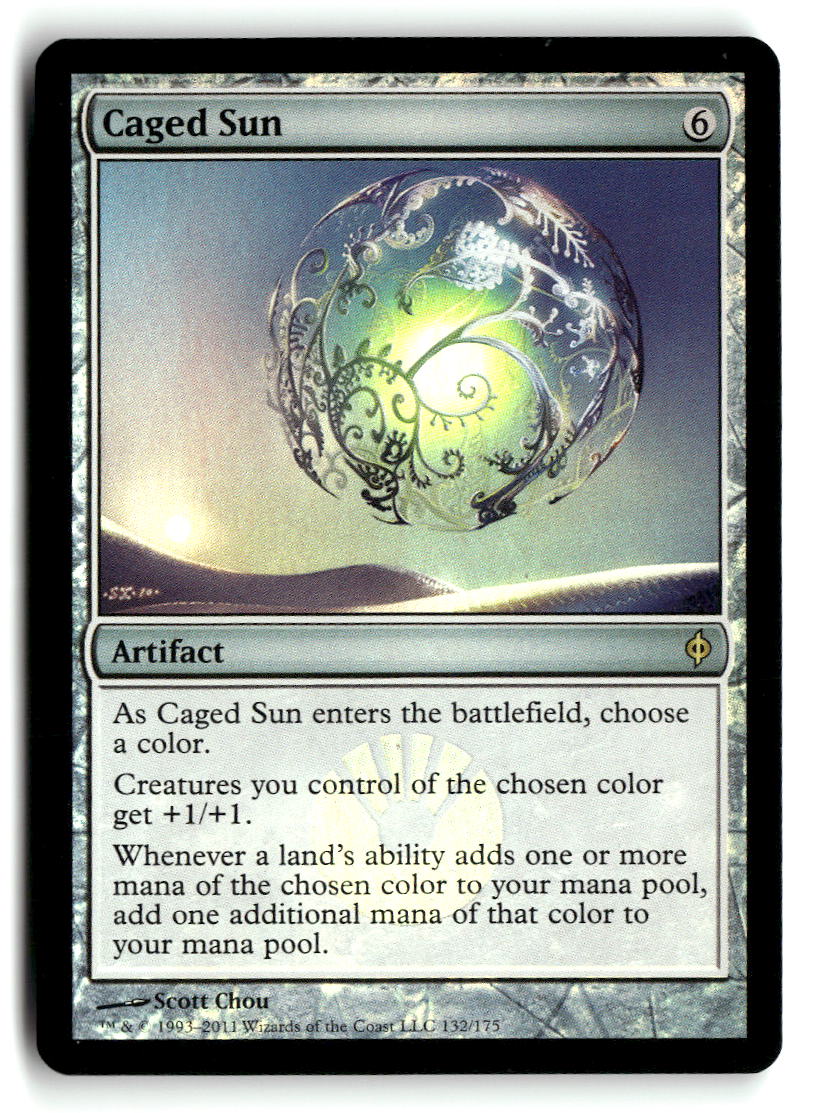 Caged Sun | Moderately Played / English / Foil