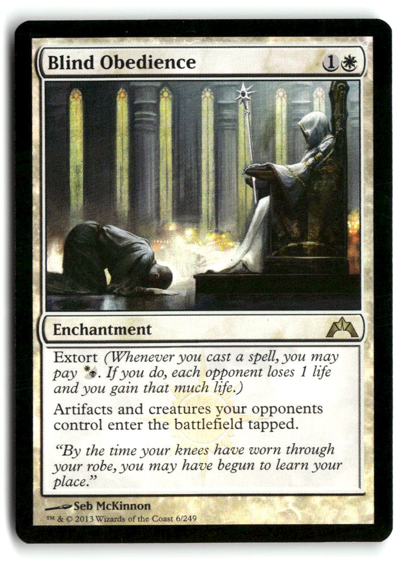 Blind Obedience