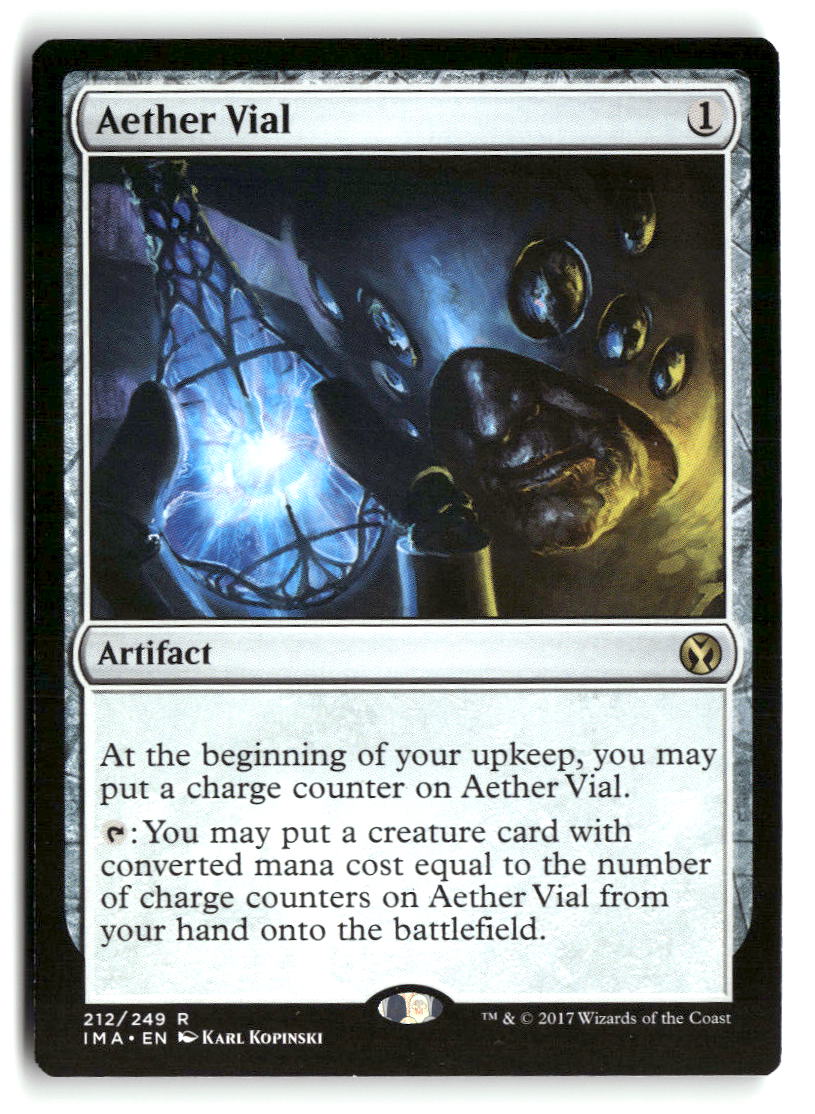 Aether Vial | Moderately Played / English / Normal
