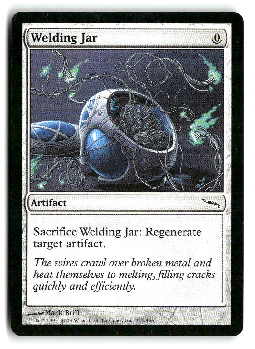 Welding Jar | Moderately Played / English / Normal