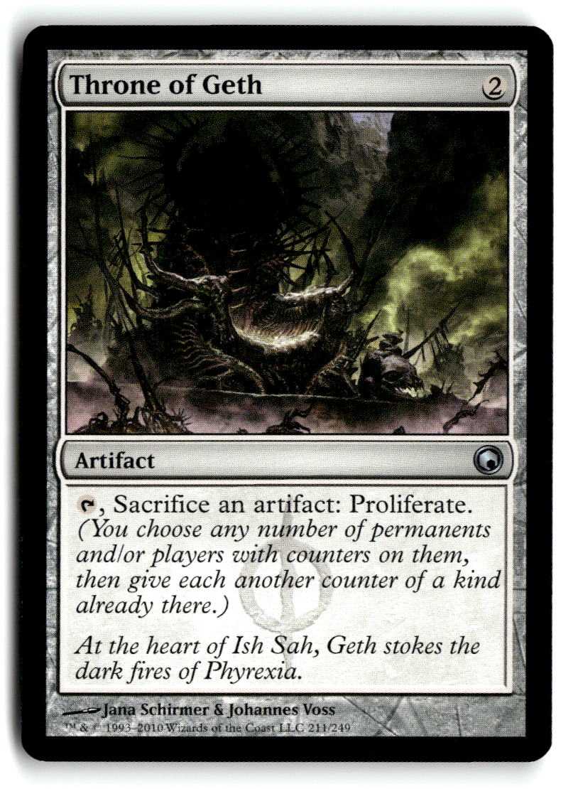 Throne of Geth | Lightly Played / English / Normal