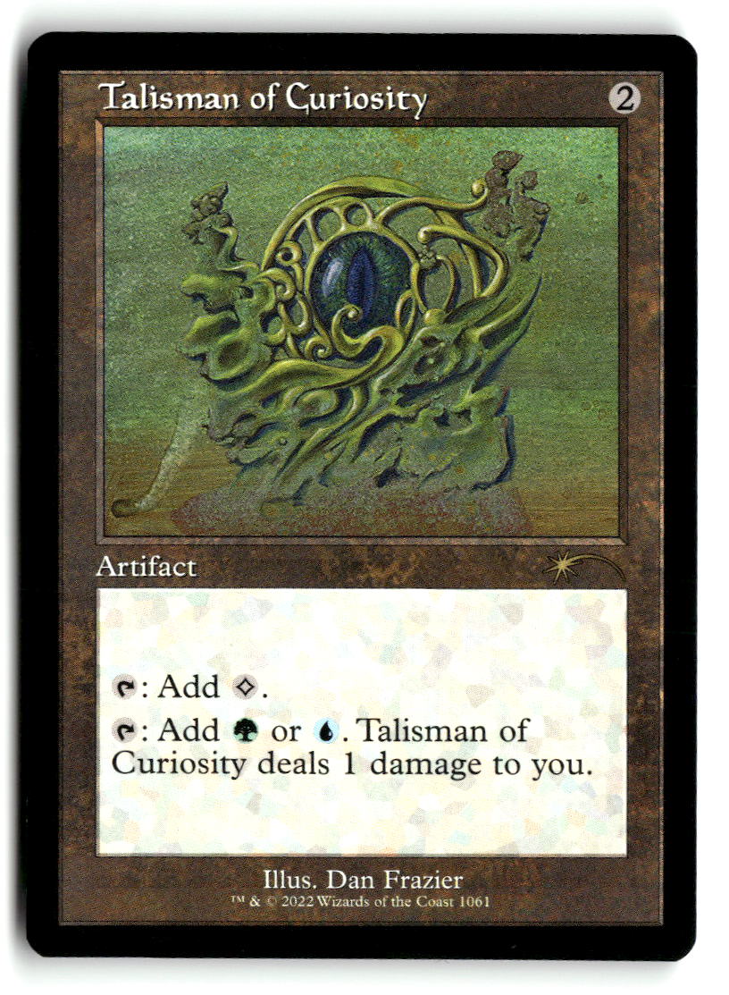 Talisman of Curiosity (Retro Frame)