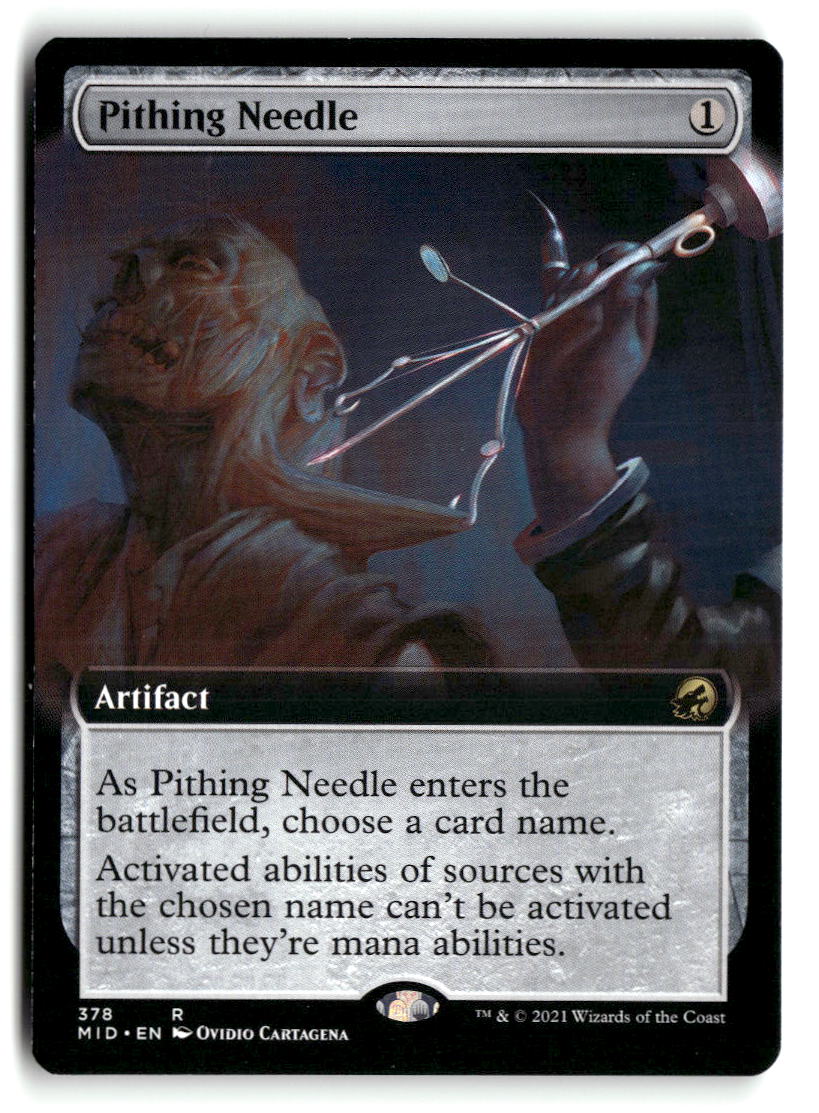 Pithing Needle (Extended Art)