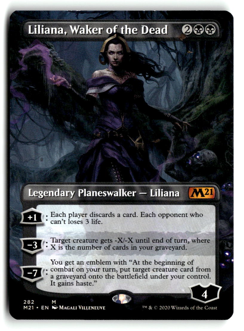 Liliana, Waker of the Dead (Borderless)