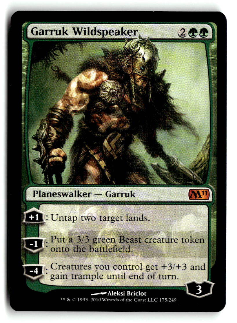 Garruk Wildspeaker | Lightly Played / English / Normal