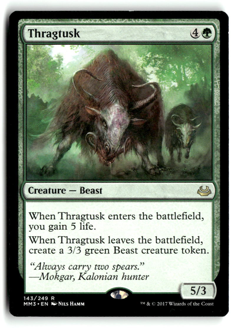 Thragtusk | Lightly Played / English / Normal