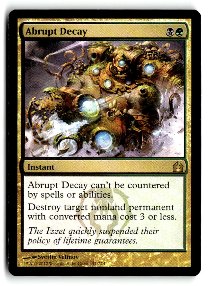 Abrupt Decay | Lightly Played / English / Normal