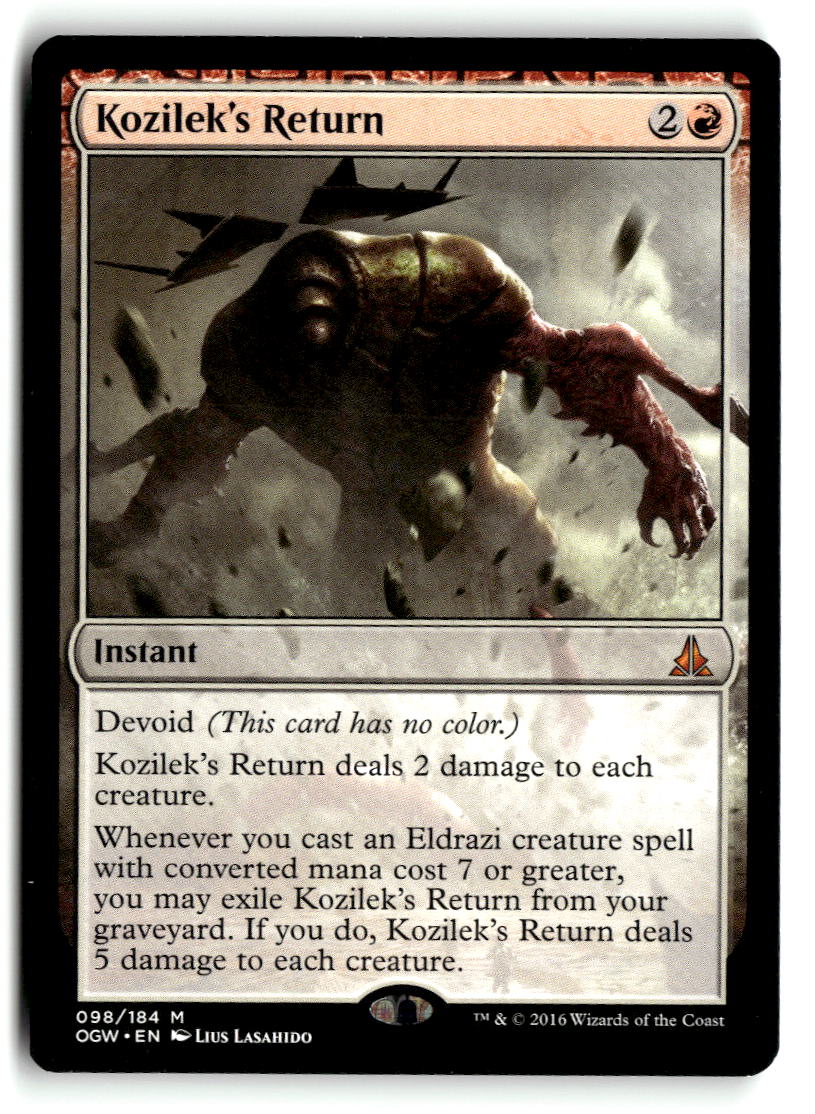 Kozilek's Return | Lightly Played / English / Normal