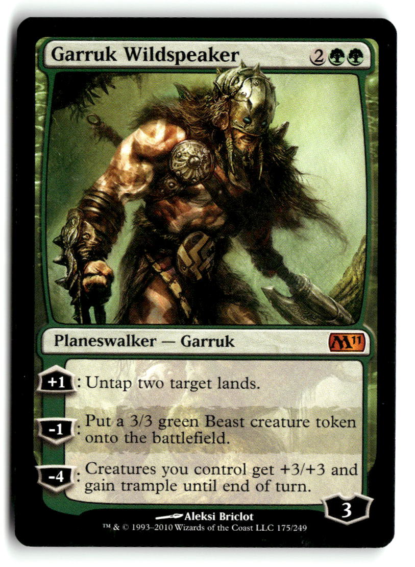 Garruk Wildspeaker | Moderately Played / English / Normal