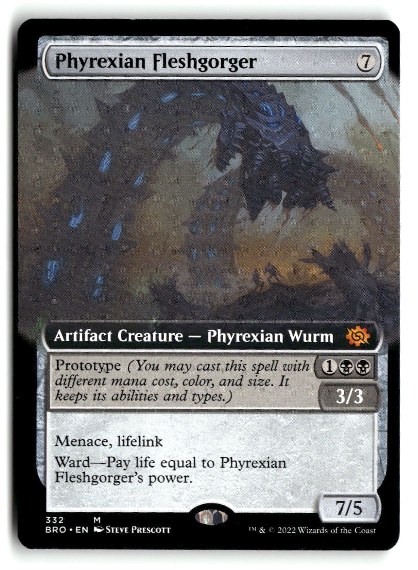 Phyrexian Fleshgorger (Extended Art)