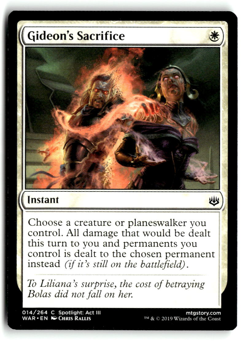 Gideon's Sacrifice | Near Mint / English / Normal