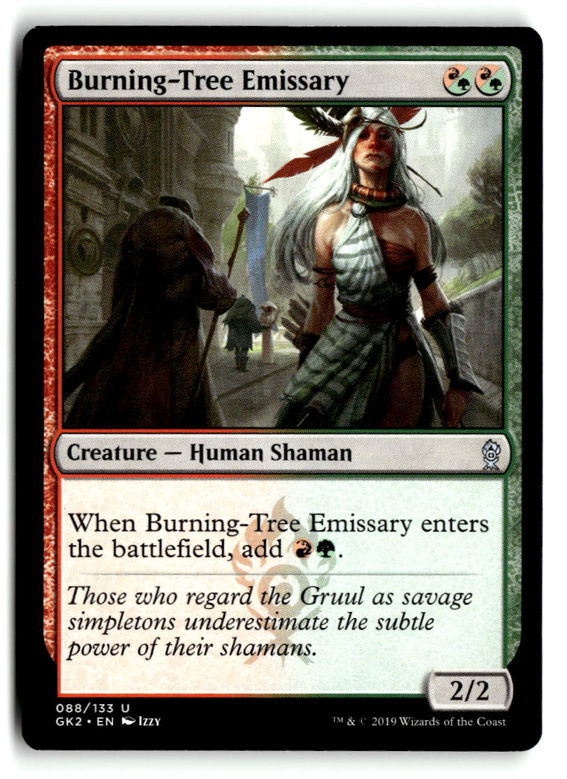 Burning-Tree Emissary | Lightly Played / English / Normal