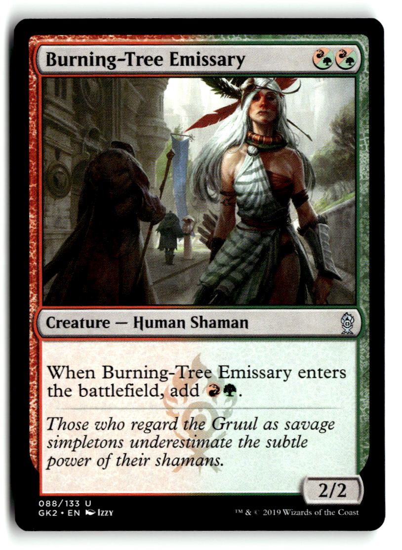 Burning-Tree Emissary | Lightly Played / English / Normal