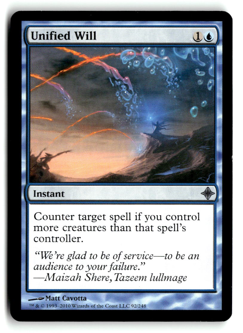 Unified Will