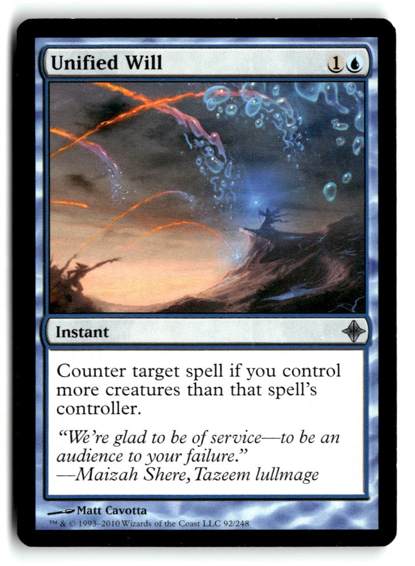 Unified Will
