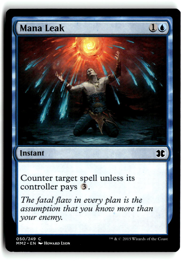 Mana Leak | Lightly Played / English / Normal