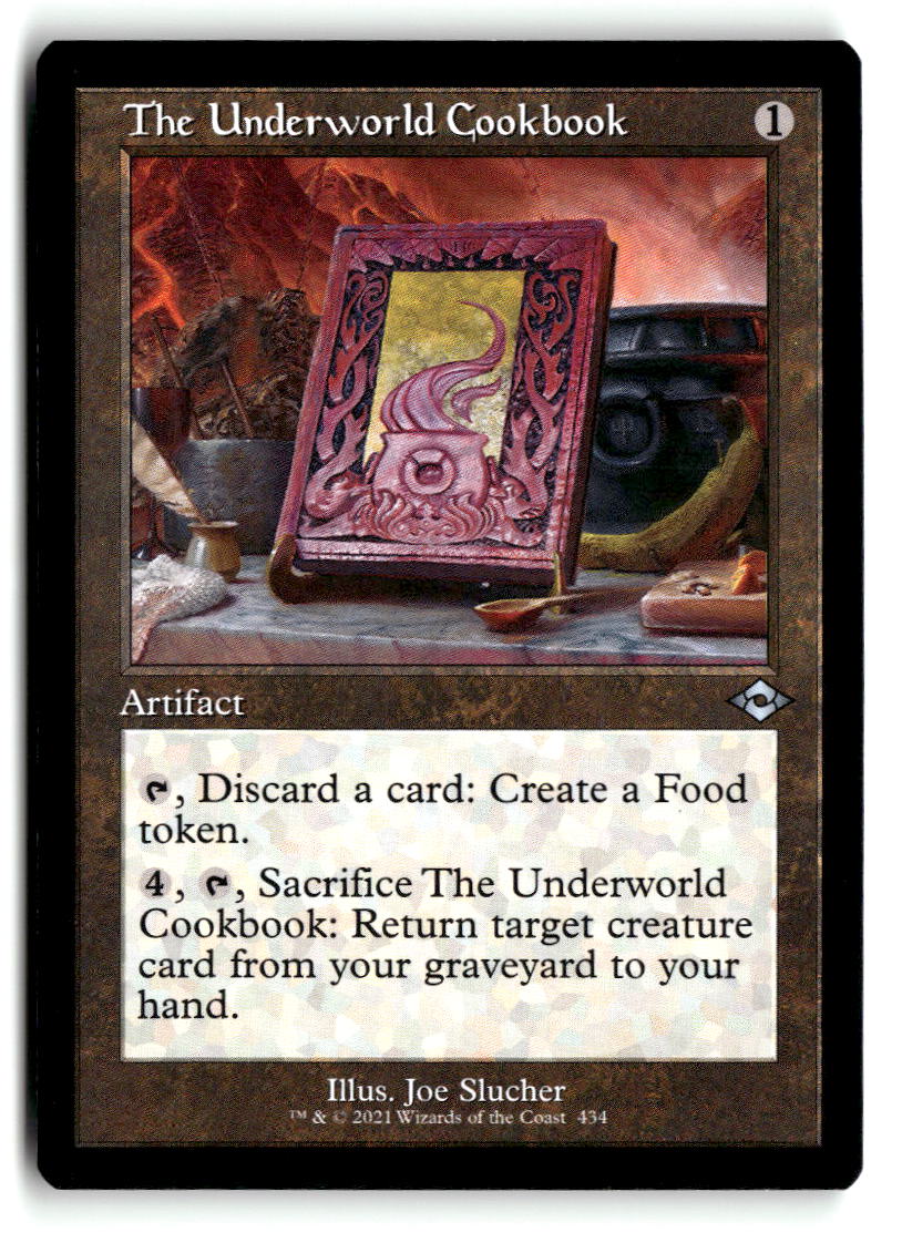 The Underworld Cookbook (Retro Frame)