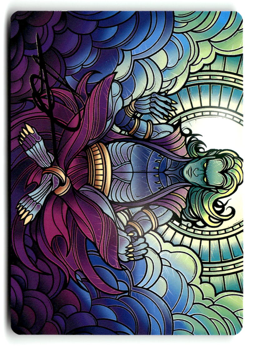 Zur, Eternal Schemer Art Card (81/81) (Gold-Stamped Signature)