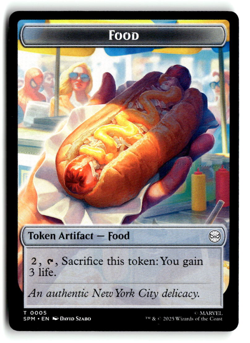 Food // Robot Double-Sided Token