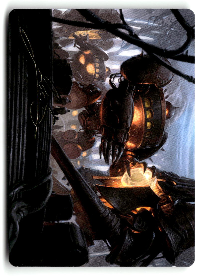 Autonomous Assembler Art Card (Gold-Stamped Signature)