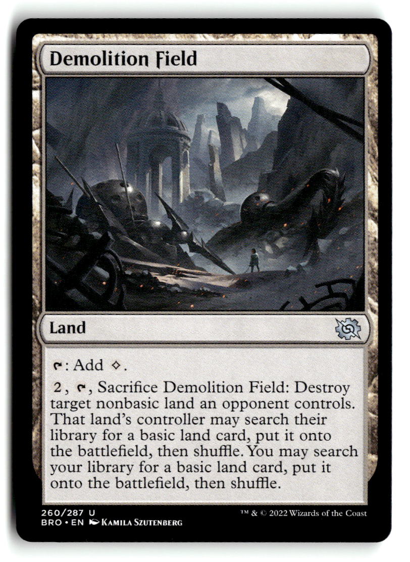 Demolition Field
