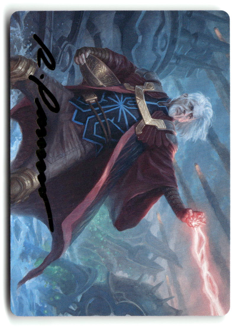Urza, Lord Protector Art Card (Gold-Stamped Signature)