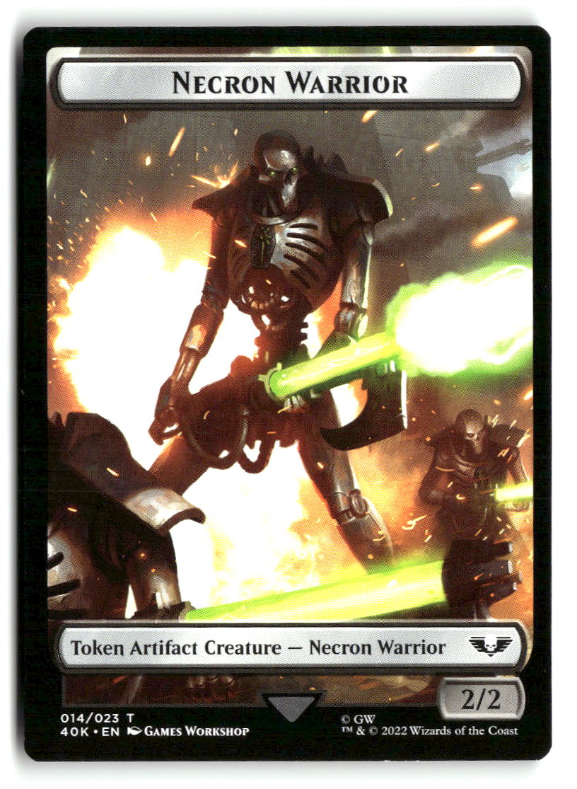 Necron Warrior // Insect Double-Sided Token