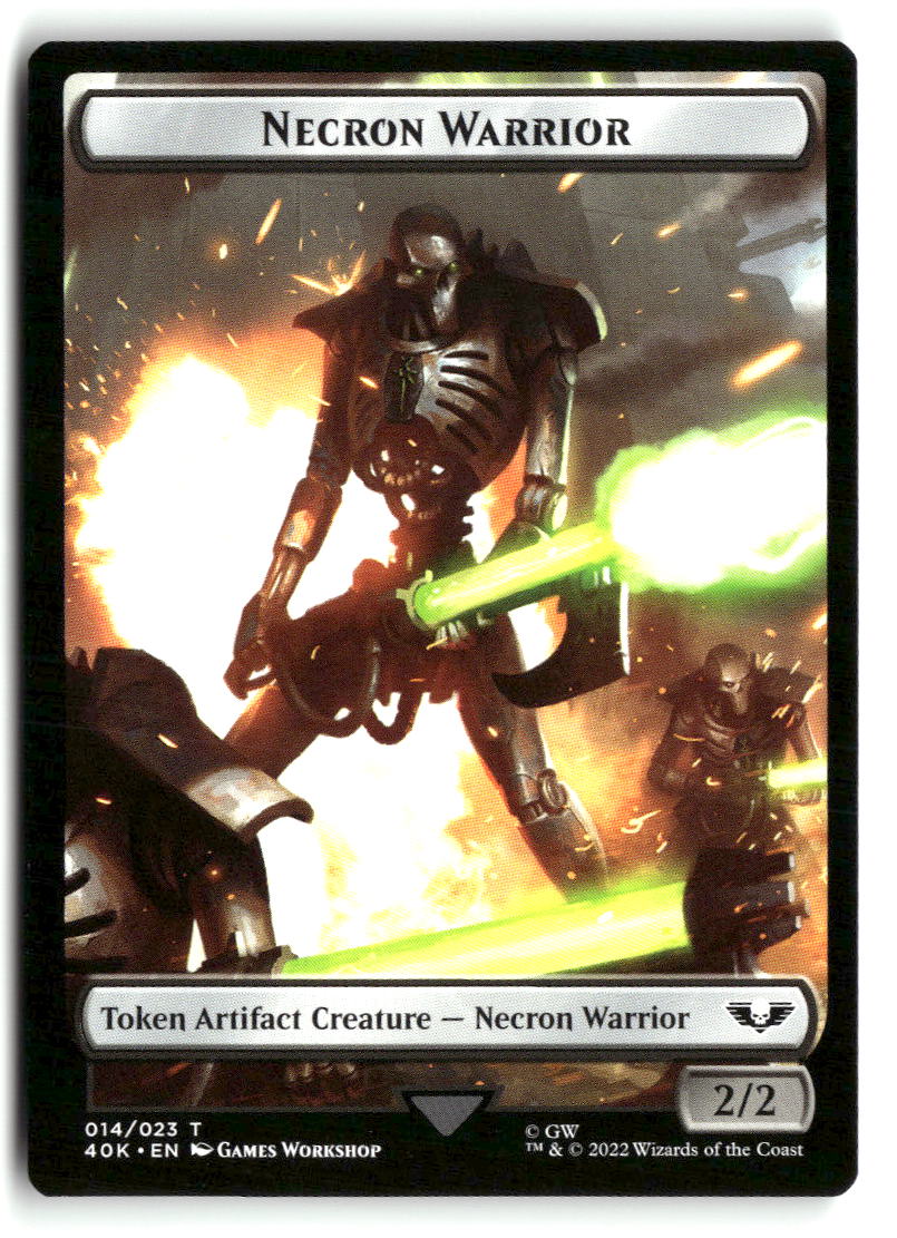 Necron Warrior // Insect Double-Sided Token