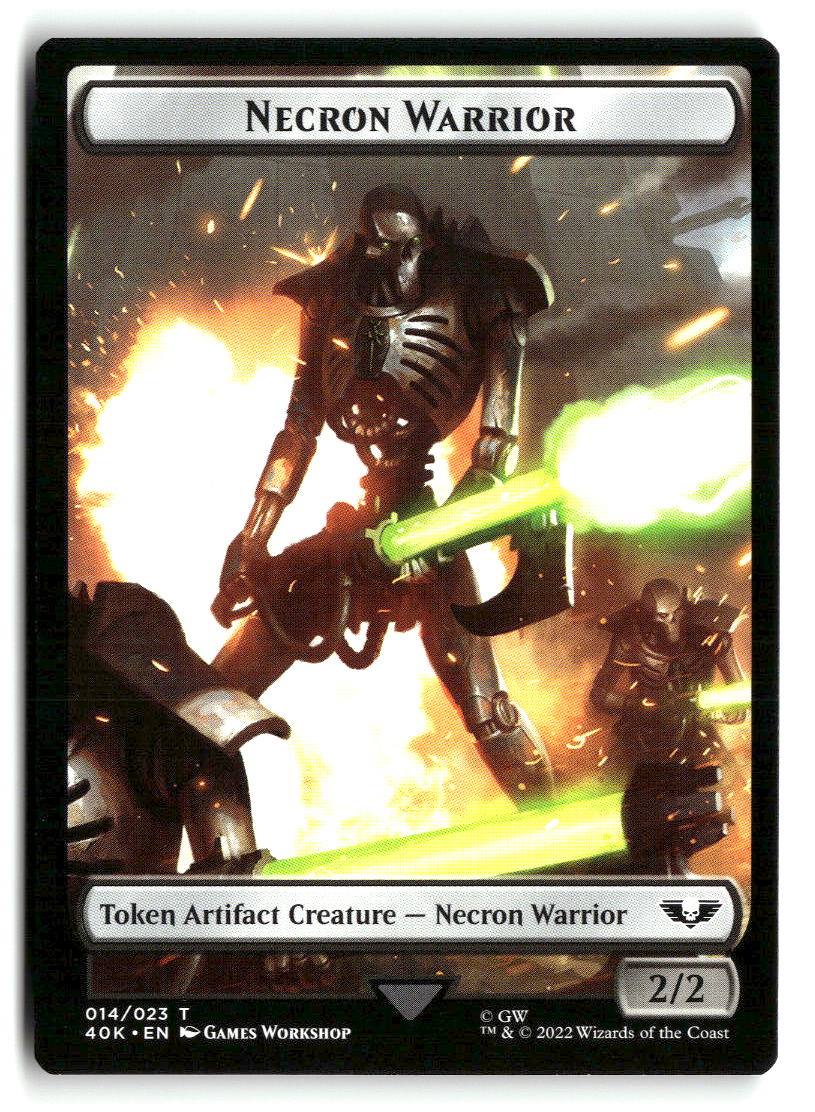 Necron Warrior // Insect Double-Sided Token