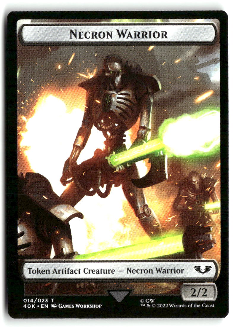 Necron Warrior // Insect Double-Sided Token